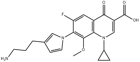 Moxifloxacin impurity Struktur