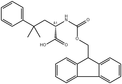 Fmoc-4,4-dimethyl-HomoPhe-OH Structure