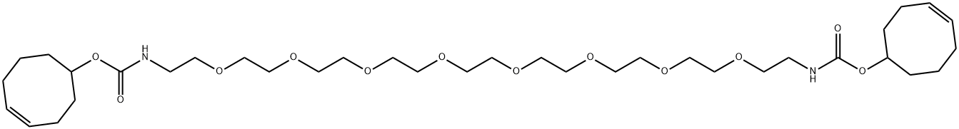 TCO-PEG8-TCO Struktur