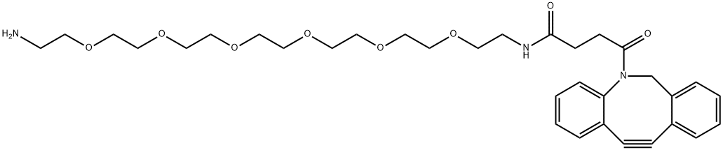 DBCO-PEG6-amine,DBCO-PEG6-NH2 Struktur