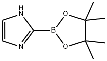 1H-Imidazole, 2-(4,4,5,5-tetramethyl-1,3,2-dioxaborolan-2-yl)- Struktur