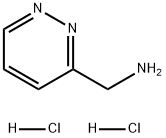 3-Pyridazinemethanamine, hydrochloride (1:2) Struktur