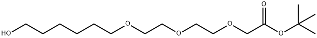 Boc-C1-PEG3-C4-OH Struktur