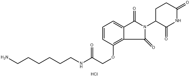 Thalidomide-linker 15 Struktur