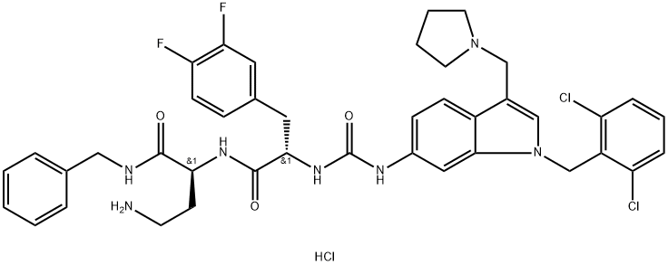 RWJ-56110 DIHYDROCHLORIDE, 2387505-58-8, 結(jié)構(gòu)式