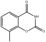 2H-1,3-Benzoxazine-2,4(3H)-dione, 8-methyl- Struktur