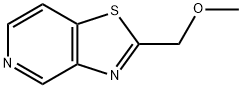 Thiazolo[4,5-c]pyridine, 2-(methoxymethyl)- Struktur