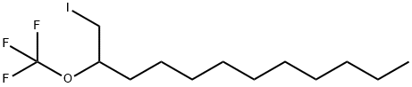 1-iodo-2-(trifluoromethoxy)dodecane Struktur