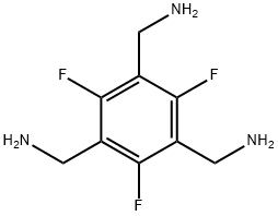 (2,4,6-trifluorobenzene-1,3,5-triyl)trimethanamine Struktur