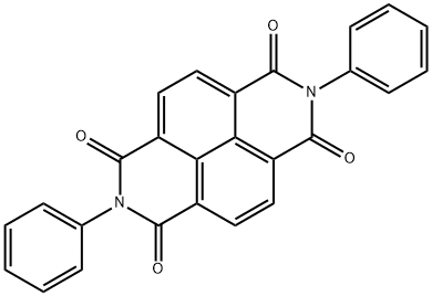 Benzo[lmn][3,8]phenanthroline-1,3,6,8(2H,7H)-tetrone,2,7-diphenyl- Struktur