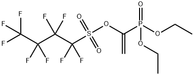 1-Butanesulfonic acid, 1,1,2,2,3,3,4,4,4-nonafluoro-, 1-(diethoxyphosphinyl)ethenyl ester