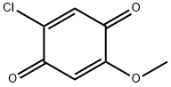 2,5-Cyclohexadiene-1,4-dione, 2-chloro-5-methoxy- Struktur