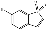 6-Bromobenzo[b]thiophene 1,1-dioxide Struktur