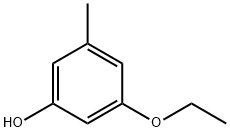 Phenol, 3-ethoxy-5-methyl- Struktur