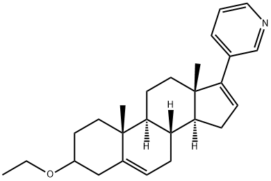 Pyridine, 3-(3-ethoxyandrosta-5,16-dien-17-yl)-, 2484719-14-2, 結構式