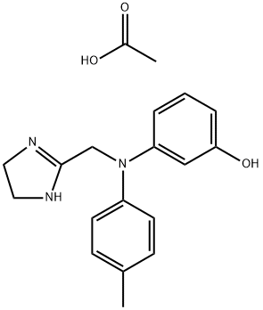 Phentolamine acetate Struktur