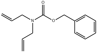 Carbamic acid, N,N-di-2-propen-1-yl-, phenylmethyl ester Struktur