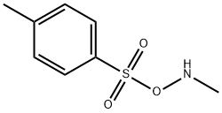 Benzenesulfonic acid, 4-methyl-, methylazanyl ester Struktur