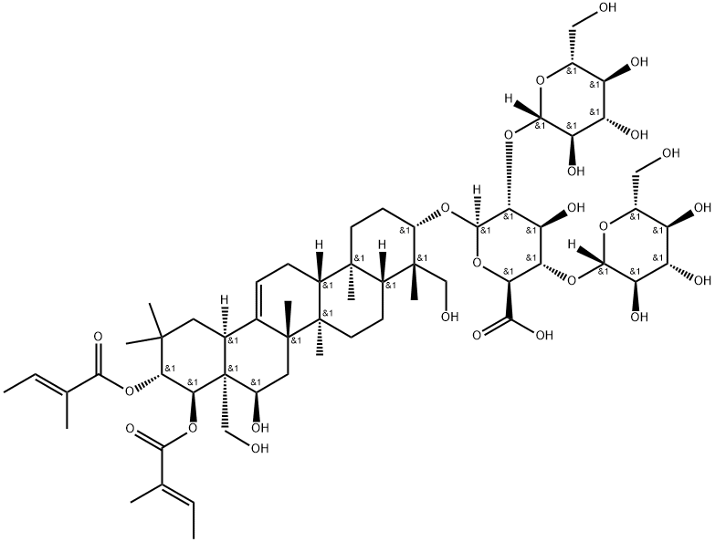 Aesculioside C Struktur