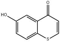 4H-1-Benzothiopyran-4-one, 6-hydroxy- Struktur