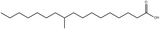 Heptadecanoic acid, 10-methyl- Struktur