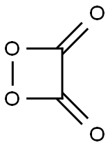 1,2-Dioxete-3,4-dione Struktur