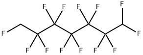 Heptane, 1,1,2,2,3,3,4,4,5,5,6,6,7-tridecafluoro- Struktur