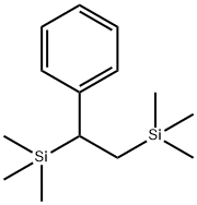 Benzene, [1,2-bis(trimethylsilyl)ethyl]- Struktur