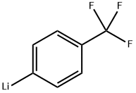 Lithium, [4-(trifluoromethyl)phenyl]- Struktur