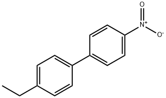 1,1'-Biphenyl, 4-ethyl-4'-nitro- Struktur