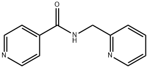 N-(pyridin-2-ylmethyl)isonicotinamide Struktur