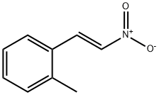 Benzene, 1-methyl-2-[(1E)-2-nitroethenyl]- Struktur