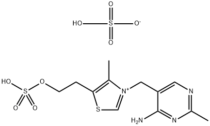 Thiamine EP Impurity A Sulfate Struktur