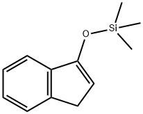 1H-Indene, 3-[(trimethylsilyl)oxy]- Struktur