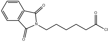 2H-Isoindole-2-hexanoyl chloride, 1,3-dihydro-1,3-dioxo- Struktur