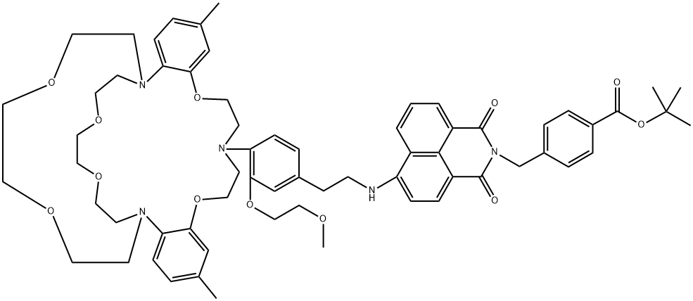 Potassium fluorescence dye 1 Struktur