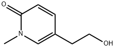 2(1H)-Pyridinone, 5-(2-hydroxyethyl)-1-methyl- Struktur