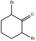 Cyclohexanone, 2,6-dibromo- Struktur