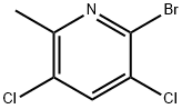 Pyridine, 2-bromo-3,5-dichloro-6-methyl- Struktur