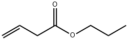 3-Butenoic acid propyl ester Struktur