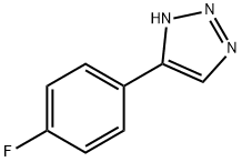 1H-1,2,3-Triazole, 5-(4-fluorophenyl)- Struktur