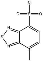 2,1,3-Benzothiadiazole-4-sulfonyl chloride, 7-methyl- Struktur