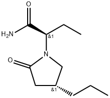 Brivaracetam (alfaR, 4R)-Isomer Struktur