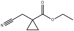 ethyl 1-(cyanomethyl)cyclopropanecarboxylate Struktur