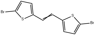 Thiophene, 2,2'-(1,2-ethenediyl)bis[5-bromo- Struktur