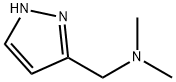 N,N-Dimethyl-1-(3-pyrazolyl)methanamine Struktur