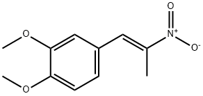 Benzene, 1,2-dimethoxy-4-[(1E)-2-nitro-1-propen-1-yl]- Struktur