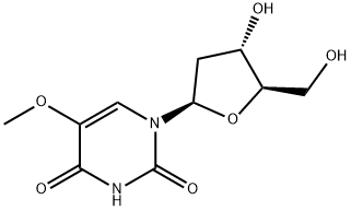 2'-Deoxy-5-methoxyuridine Struktur