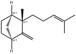 (±)-β-Santalene Struktur