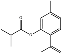 8,9-Dehydrothymol isobutyrate Struktur